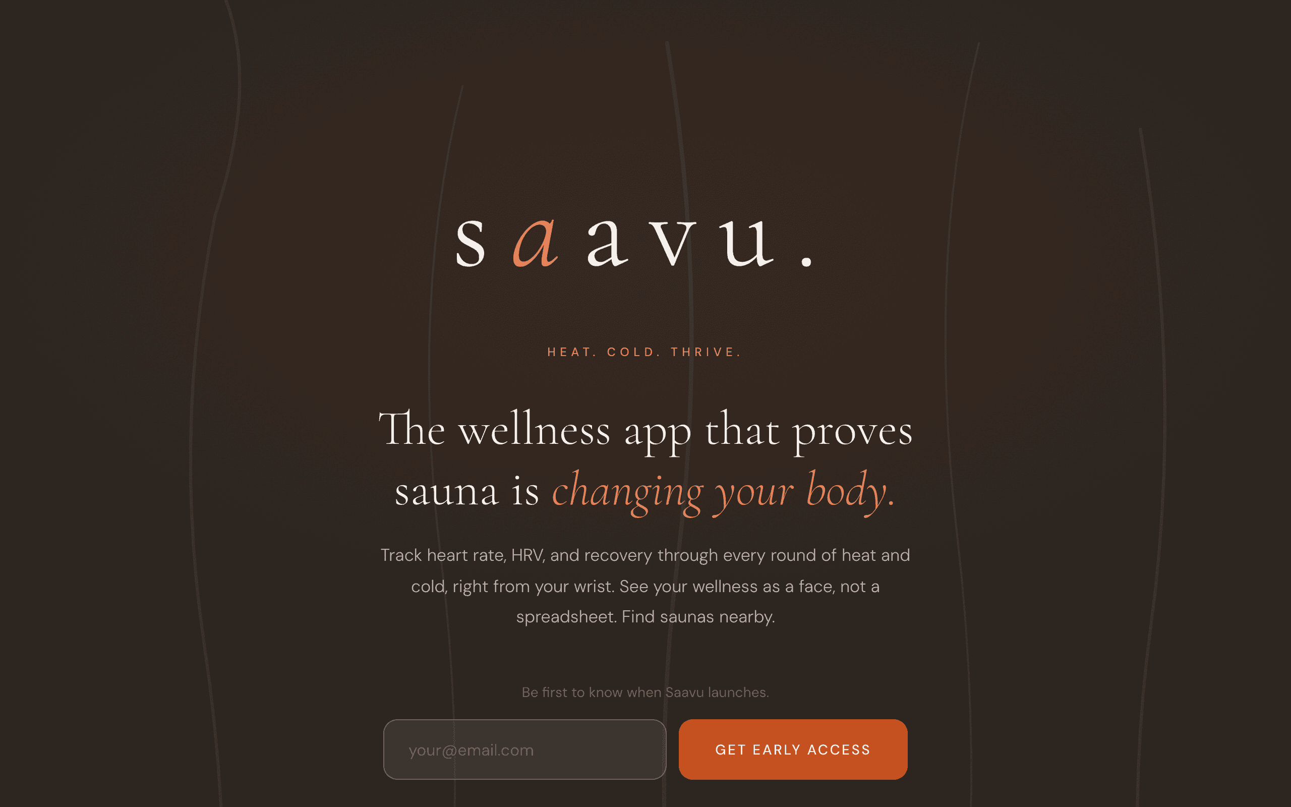 Saavu Website